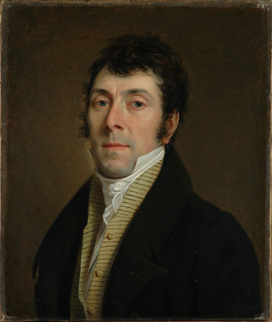 François Marcille (1790-1856), Autoportrait, 1831, 54x46 cm, inv. PE.623