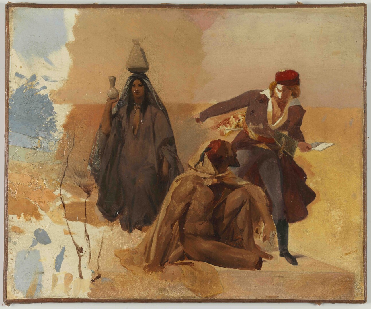 Léon Cogniet (1794-1880), L’Expédition d’Egypte sous les ordres de Bonaparte, Orléans, musée des Beaux-Arts, inv. PE.133